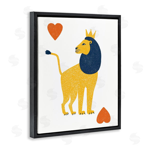 Stupell Industries Svetlana Aleynikova | Lion & Hearts Card Wall Art
