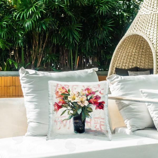 Stupell Industries Svetlana Aleynikova | Street Style Harmony Bouquet Throw Pillow
