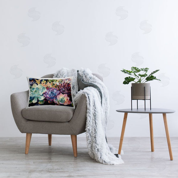 Stupell Industries Svetlana Aleynikova | Tutti Succulents Collection Throw Pillow