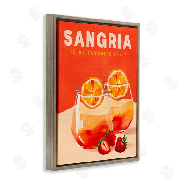 Stupell Industries The Whiskey Ginger | Sangria Favorite Fruit