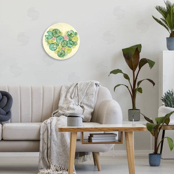 Stupell Industries Tobe Fonseca | Frog & Plant Lover Heart