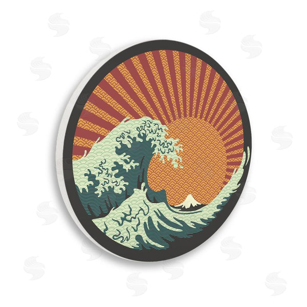 stupell industries Tobe Fonseca | Retro Detail Kanagawa Wave