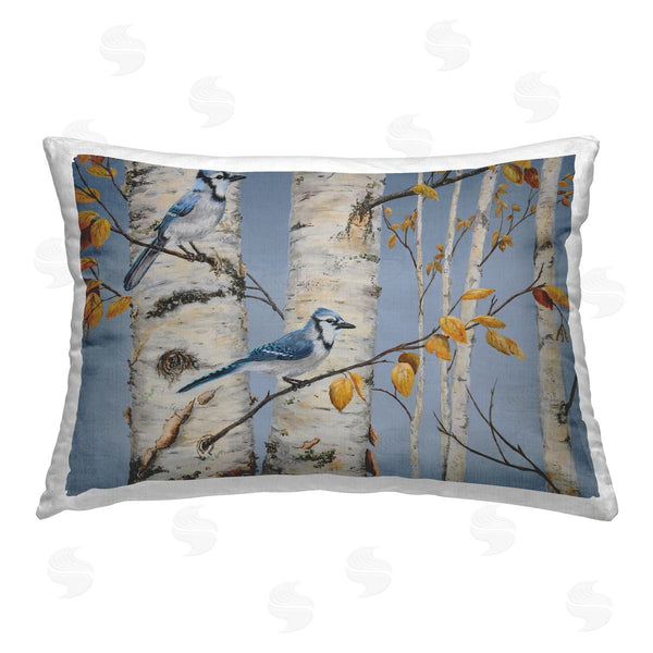 stupell industries Valerie Rogers | Blue Jay Autumn Day