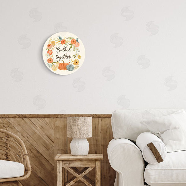 Stupell Industries Victoria Barnes | Gather Together Phrase Wall Art