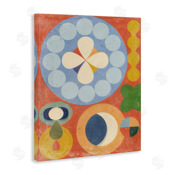 Stupell Industries Victoria Barnes | Retro Symbolic Shapes