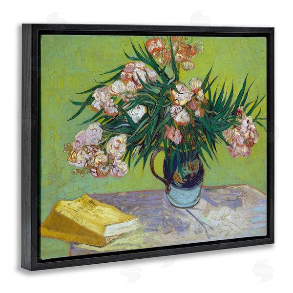 Stupell Industries Vincent Van Gogh | Classic Flowers & Books Wall Art