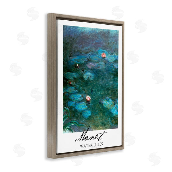 Stupell Industries Vintage Hustle | Monet Water Lilies