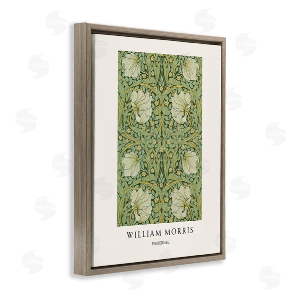 Stupell Industries Vintage Hustle | William Morris Symmetrical Pimpernel