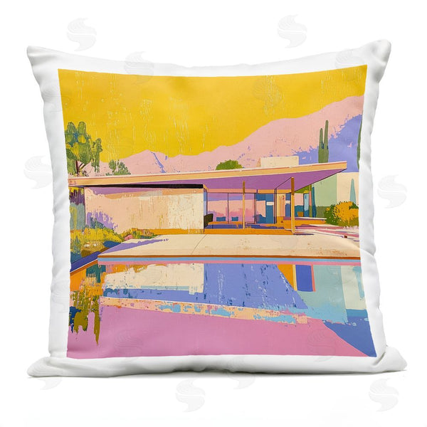 Stupell Industries Walker Noble | Vivid Case Study House Throw Pillow