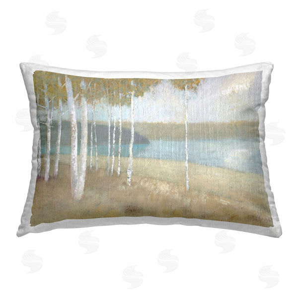 stupell industries Wellington Studio | Autumn Trees by Lake