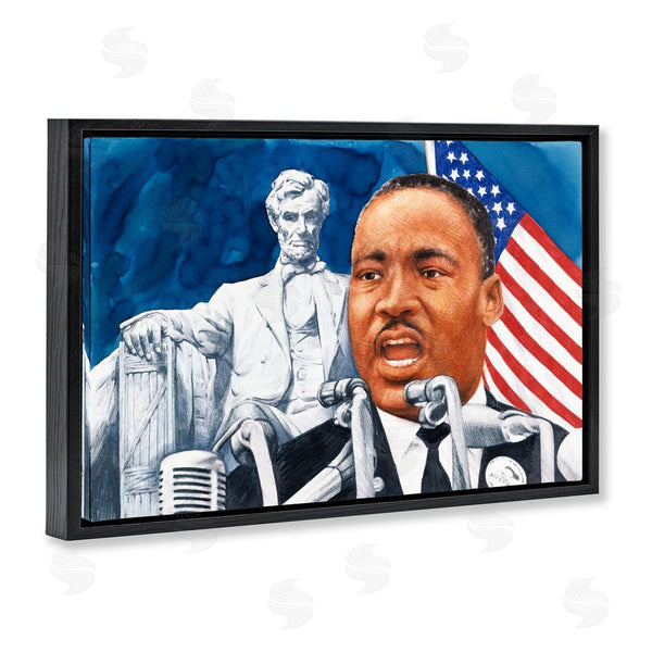 Stupell Industries Wind River Studios | 1960s American Speech Portrait Wall Art