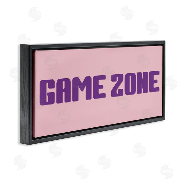 Stupell Industries Yass Naffas Designs | Game Zone Purple & Pink Wall Art