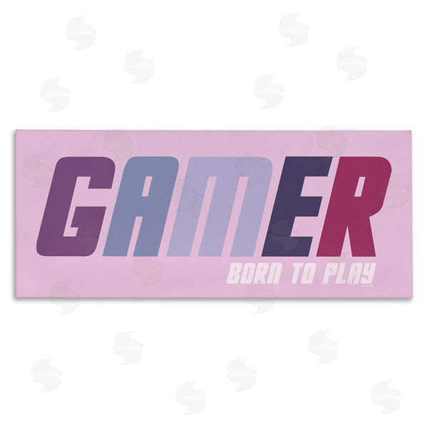 stupell industries Yass Naffas Designs | Gamer Born To Play Wall Art