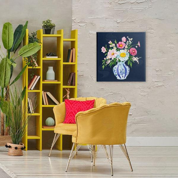 Stupell Industries Yen | Spring Chinoiserie Vase Wall Art
