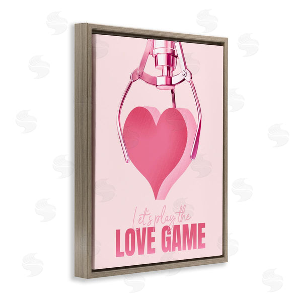 Stupell Industries Ziwei Li | Love Game With Heart Wall Art