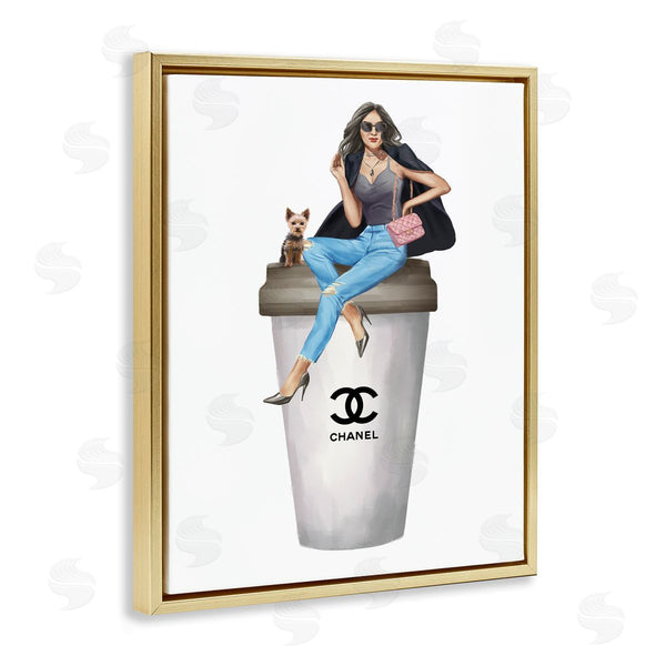 Stupell Industries Ziwei Li | Stylish Female Designer Glam Coffee