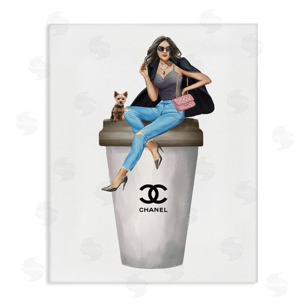 stupell industries Ziwei Li | Stylish Female Designer Glam Coffee
