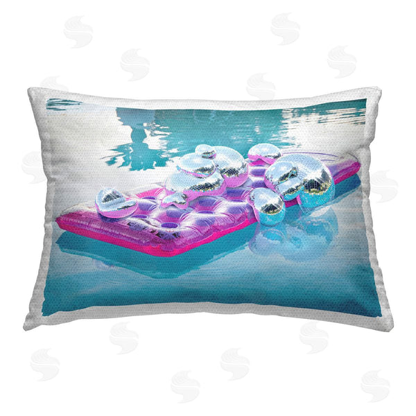 Stupell Industries Ziwei Li | Tropical Disco Pool Float