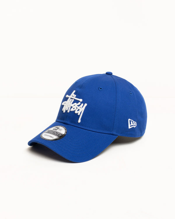 Stüssy NEW ERA 9TWENTY BASIC STRAPBACK Majestic Blue
