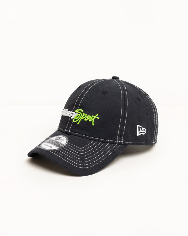 Stüssy NEW ERA 9TWENTY STÜSSY SPORT STRAPBACK Black