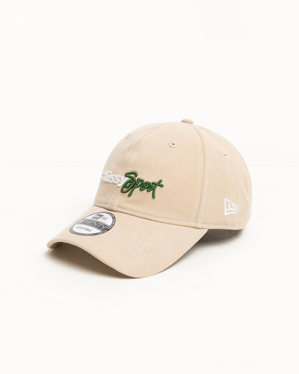 Stüssy NEW ERA 9TWENTY STÜSSY SPORT STRAPBACK Khaki