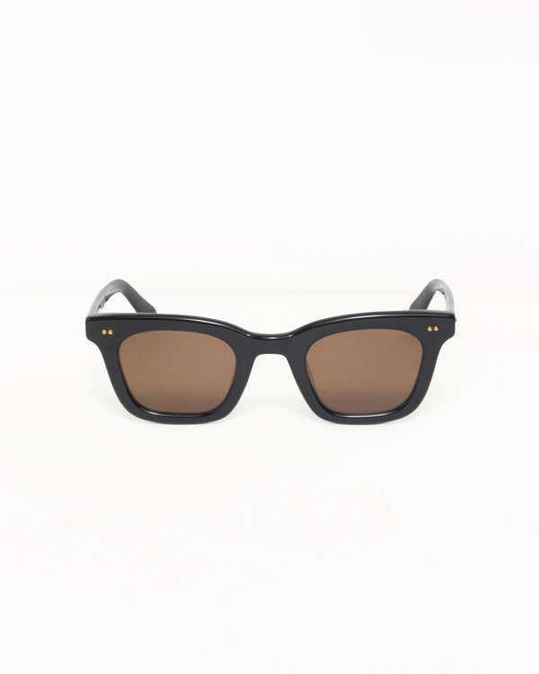 Stüssy ACE SUNGLASSES Black / Brown Lens