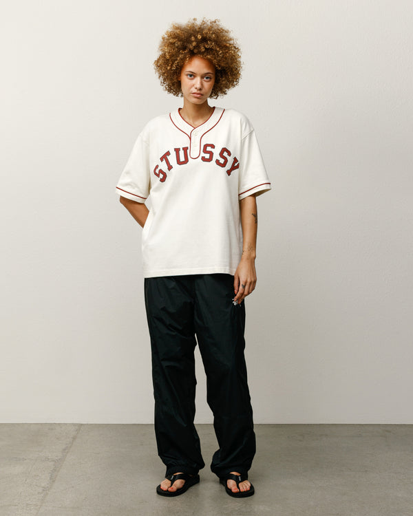 Stüssy ARCH BASEBALL JERSEY Natural