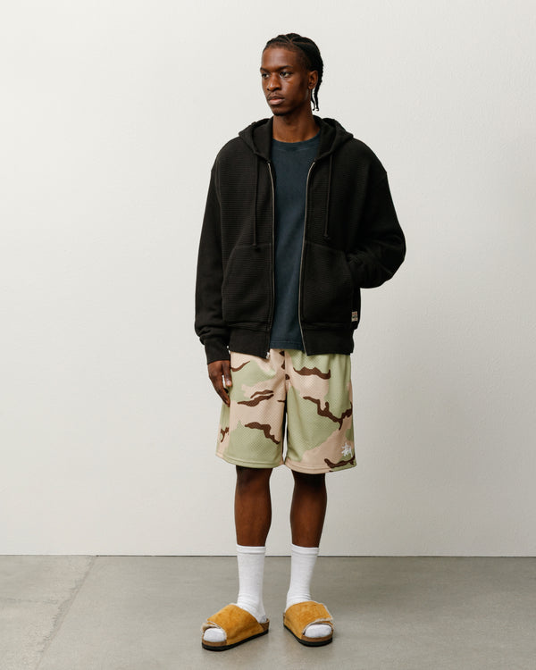stüssy BASIC MESH SHORT Sand Camo