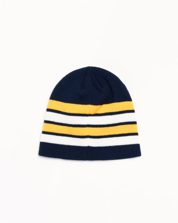 Stüssy BASIC STRIPE SKULLCAP Navy