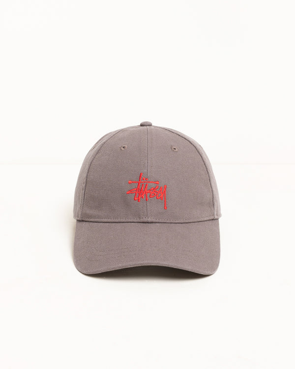 stüssy BASIC STÜSSY CAP CANVAS Grey