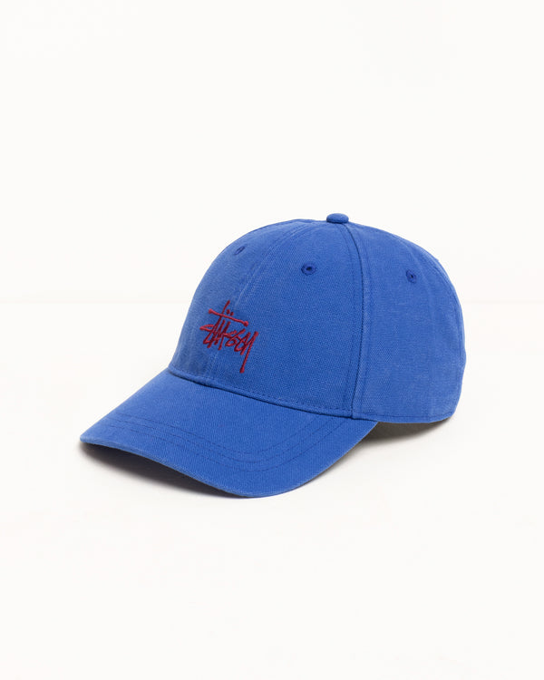 Stüssy BASIC STÜSSY CAP CANVAS Royal
