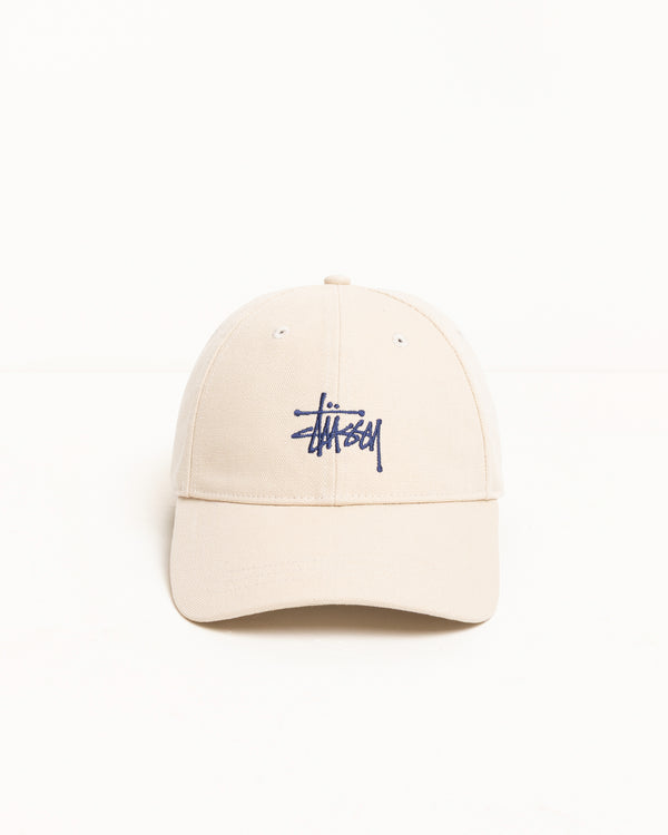 stüssy BASIC STÜSSY CAP CANVAS Tan