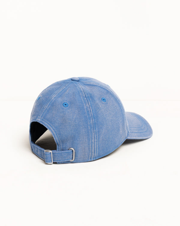 Stüssy BASIC STÜSSY CAP WASHED CANVAS Blue