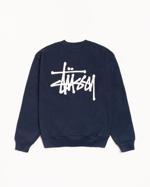 Stüssy BASIC STÜSSY CREW Navy