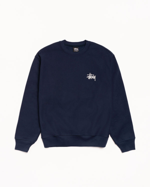 stüssy BASIC STÜSSY CREW Navy