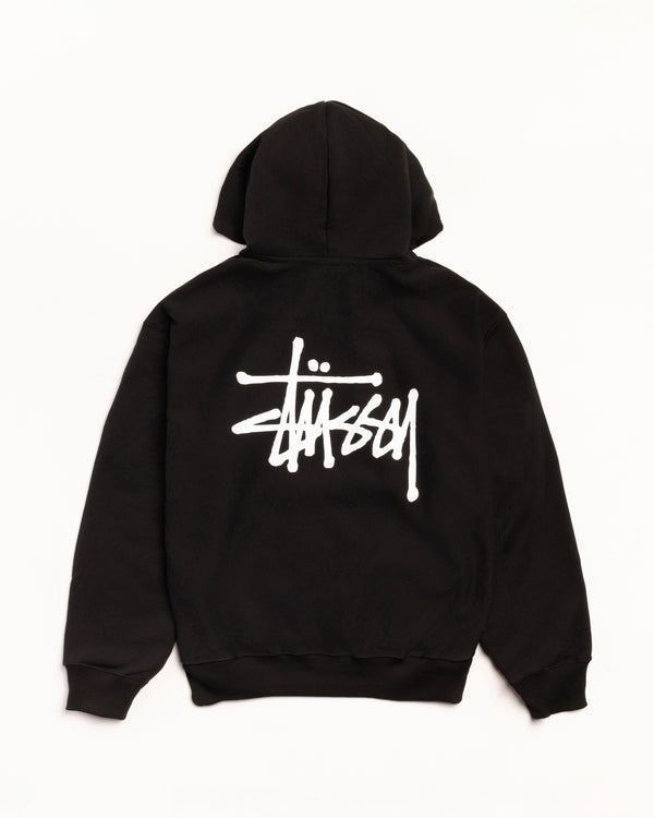 Stüssy BASIC STÜSSY HOODIE Black