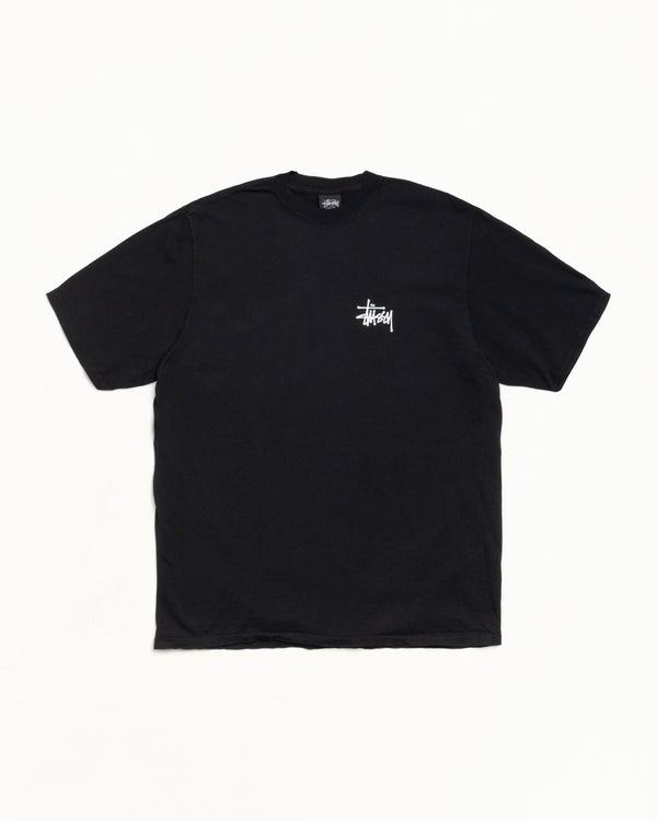 stüssy BASIC STÜSSY TEE Black