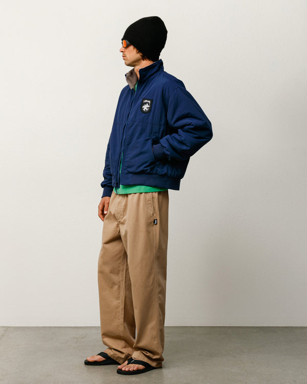 Stüssy BEACH PANT COTTON TWILL Khaki