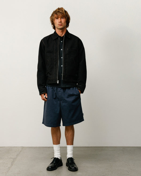 stüssy BEACH SHORT Navy