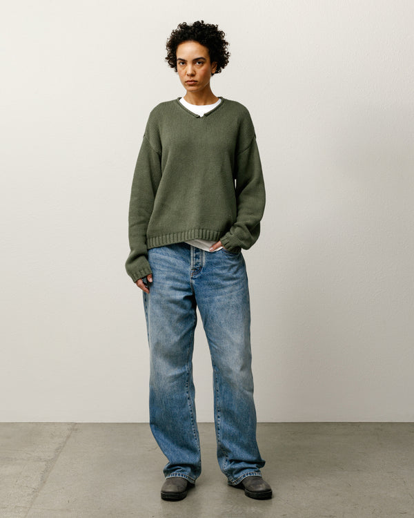 Stüssy BIG OL' JEAN DENIM Indigo Stone Wash