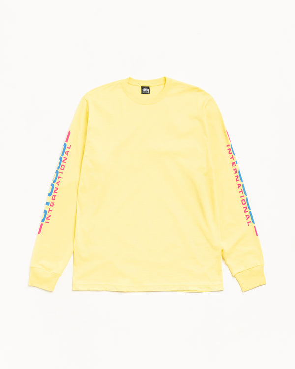 stüssy BLADE LS TEE Lemon