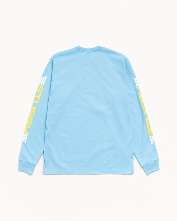 Stüssy BLADE LS TEE Sky Blue