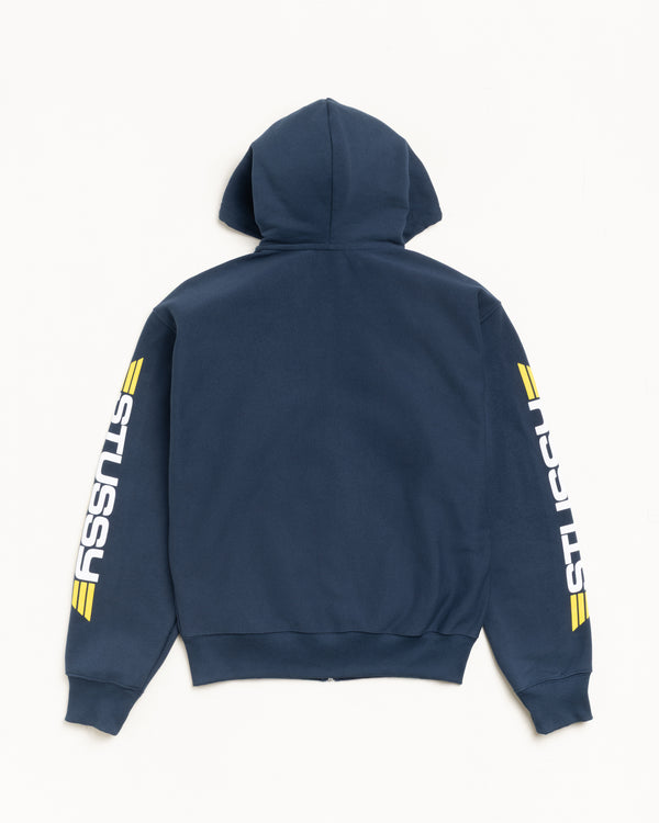 Stüssy BLADE ZIP HOODIE Navy