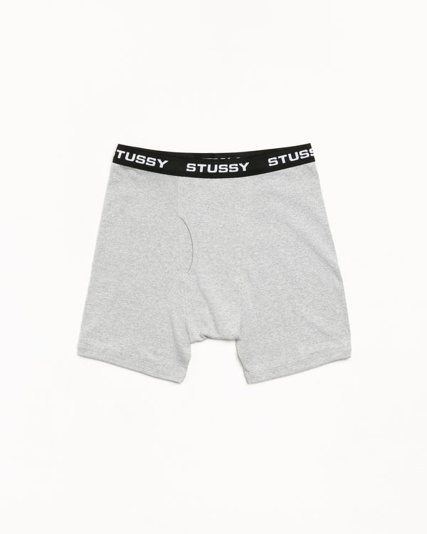 stüssy BOXER BRIEFS 3 PACK Grey Heather