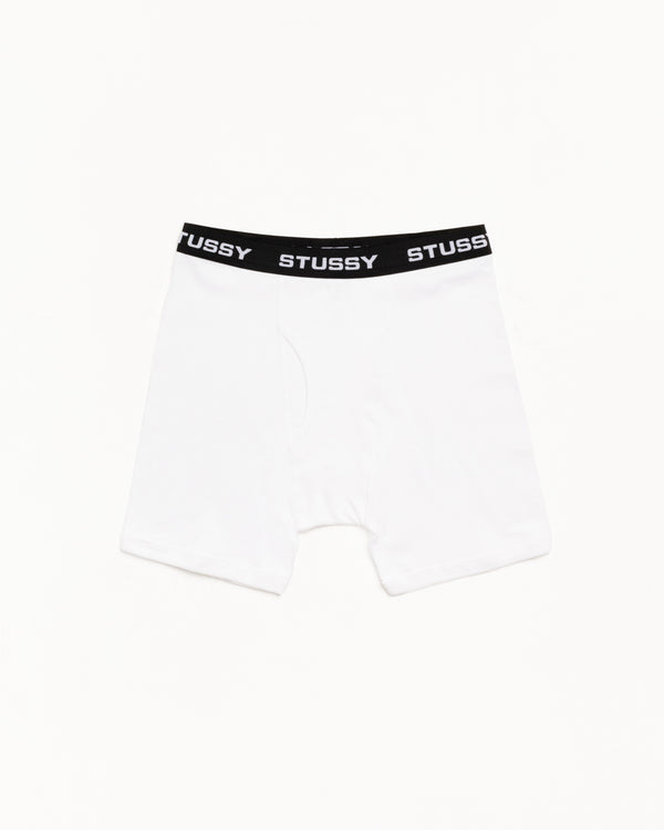 stüssy BOXER BRIEFS 3 PACK White