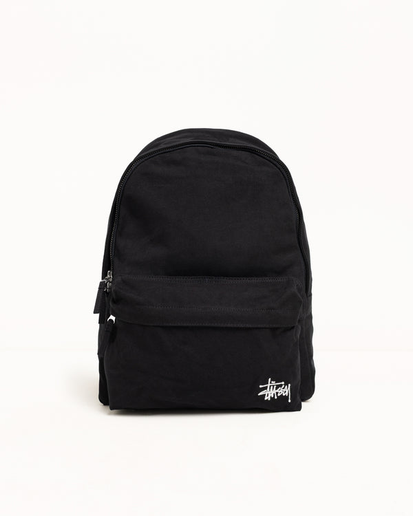 stüssy CANVAS BACKPACK Black