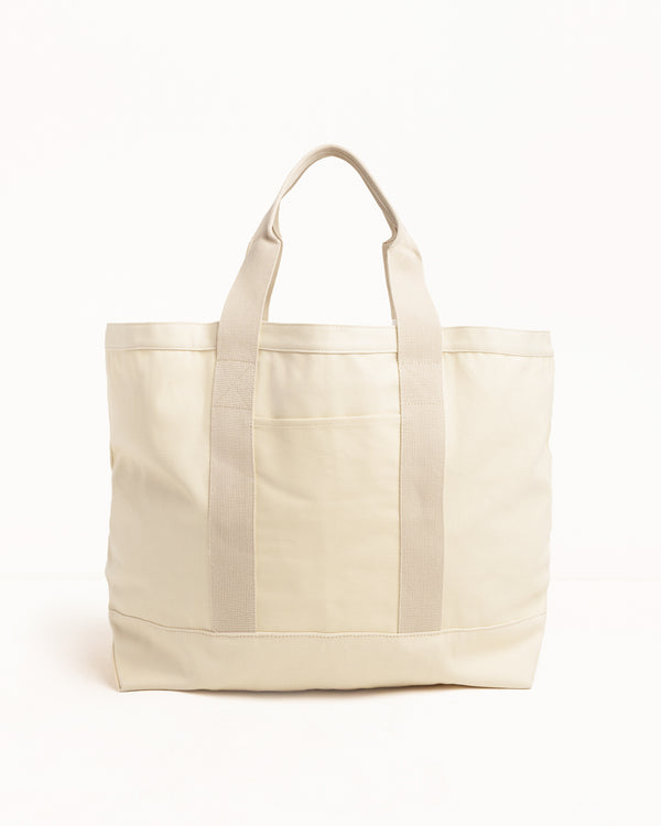 Stüssy CANVAS EXTRA LARGE TOTE Natural