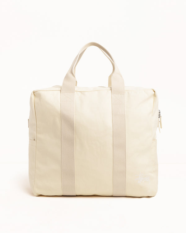 Stüssy CANVAS FLIGHT BAG Natural
