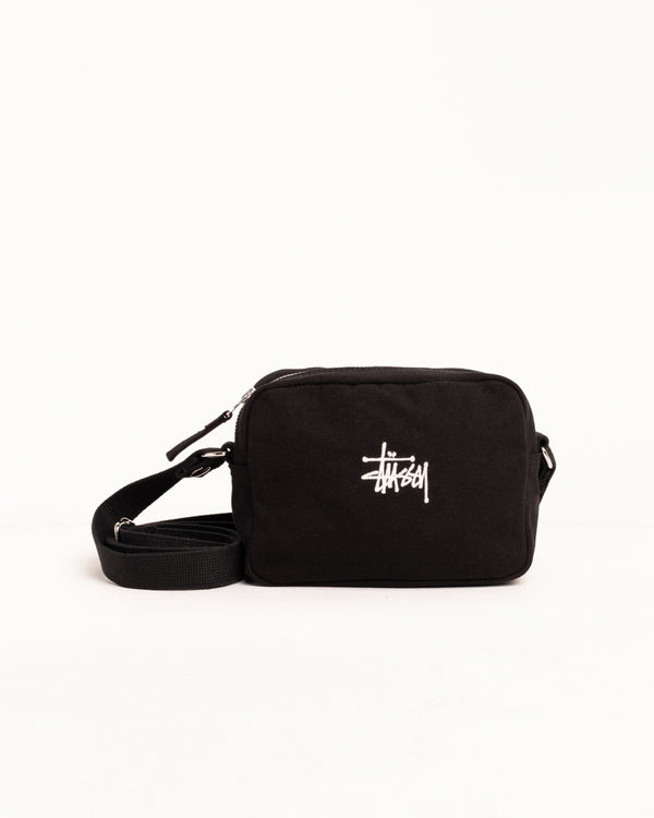 stüssy CANVAS POUCH Black
