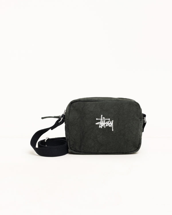Stüssy CANVAS POUCH Washed Black